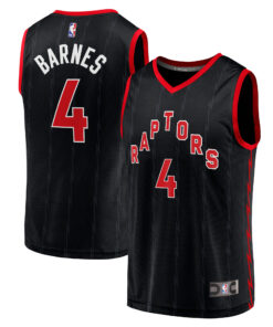 Scottie Barnes Toronto Raptors Fanatics Youth Fast Break Player Jersey - Statement Edition - Black