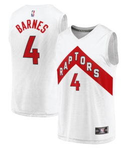 Scottie Barnes Toronto Raptors Fanatics Youth Fast Break Player Jersey White - Association Edition