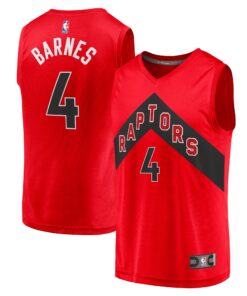Scottie Barnes Toronto Raptors Fanatics Youth Fast Break Replica Jersey Red - Icon Edition
