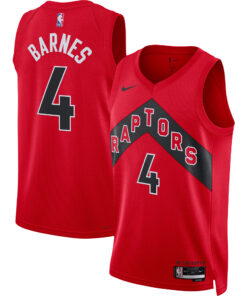 Scottie Barnes Toronto Raptors Unisex Swingman Jersey - Icon Edition - Red