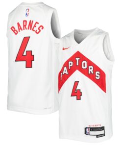 Scottie Barnes Toronto Raptors Youth Swingman Jersey - Association Edition - White