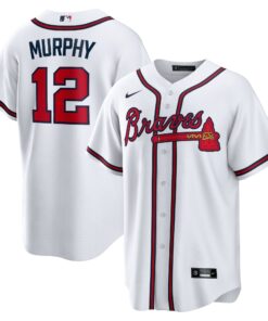 Sean Murphy Atlanta BravesReplica Player Jersey  White