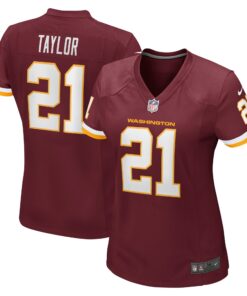 Sean Taylor Washington Football Team  Women_s Retired Player Game Jersey  Burgundy