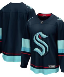 Seattle Kraken Fanatics Home Breakaway Jersey  Deep Sea Blue