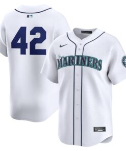  Seattle Mariners2024 Jackie Robinson Day Home Limited Jerseynbspâ€“ White