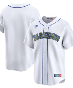 Seattle MarinersCooperstown Collection Limited Jersey  White