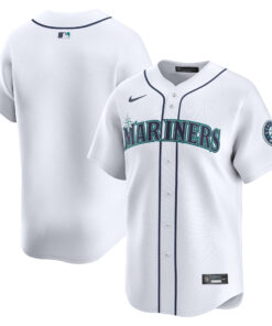 Seattle MarinersHome Limited Jersey  White