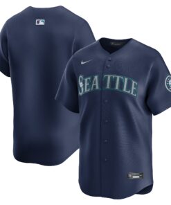  Seattle MarinersRoad Limited Jerseynbspâ€“ Navy