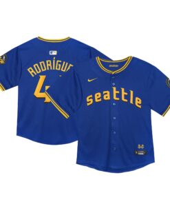  Seattle MarinersToddler City Connect Limited Player Jersey  Navy