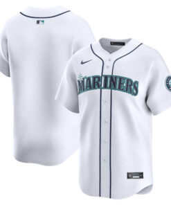 Seattle MarinersYouth Home Limited Jersey  White