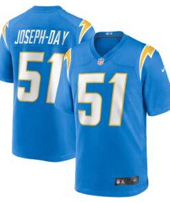 Sebastian JosephDay Los Angeles Chargers  Game Player Jersey  Powder Blue 1