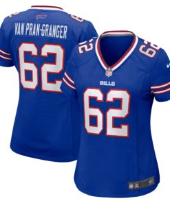 Sedrick Van PranGranger Buffalo Bills  Women_s Game Jersey   Royal