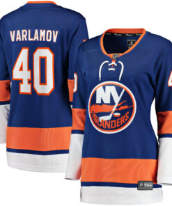 Semyon Varlamov New York Islanders Fanatics Women_s Home Breakaway Jersey  Royal