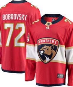 Sergei Bobrovsky Florida Panthers Fanatics Breakaway Player Jersey  Red