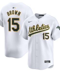 Seth Brown Oakland AthleticsHome Limited Player Jersey  White