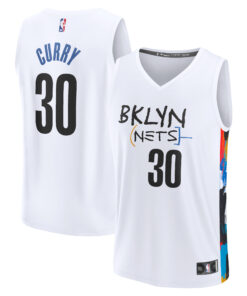 Seth Curry Brooklyn Nets Fanatics Fastbreak Jersey - City Edition - White