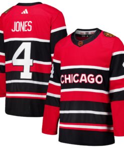 Seth Jones Chicago Blackhawks Reverse Retro 2.0 Authentic Player Jersey  Red