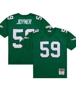 Seth Joyner Philadelphia Eagles Mitchell amp Ness Legacy Replica Jersey  Kelly Green