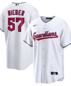 Shane Bieber Cleveland GuardiansReplica Player Jersey  White