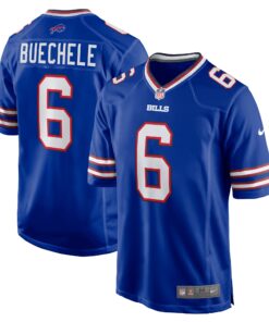 Shane Buechele Buffalo Bills  Team Game Jersey   Royal
