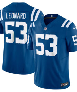 Shaquille Leonard Indianapolis Colts  Vapor F.U.S.E. Limited Jersey  Royal