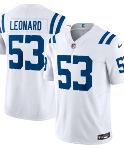 Shaquille Leonard Indianapolis Colts  Vapor F.U.S.E. Limited Jersey  White