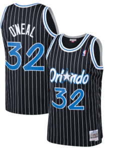 Shaquille O'Neal Orlando Magic Mitchell &amp Ness Hardwood Classics Swingman Jersey - Black