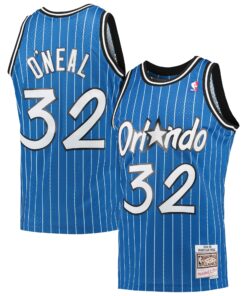 Shaquille O'Neal Orlando Magic Mitchell &amp Ness Hardwood Classics Swingman Jersey - Blue