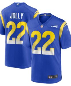Shaun Jolly Los Angeles Rams  Home Game Jersey  Royal