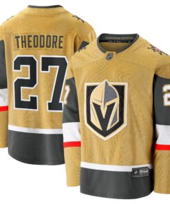 Shea Theodore Vegas Golden Knights Fanatics Home Breakaway Jersey  Gold