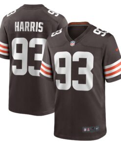 Shelby Harris Cleveland Browns  Team Game Jersey   Brown