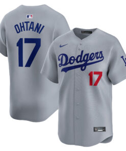 Shohei Ohtani Los Angeles DodgersAway Limited Player Jerseynbspâ€“ Gray
