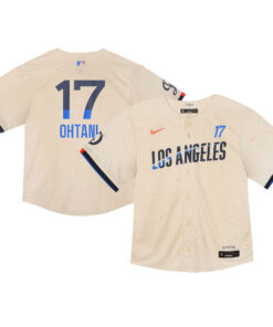 Shohei Ohtani Los Angeles DodgersInfant 2024 City Connect Limited Player Jersey  Cream