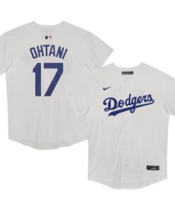 Shohei Ohtani Los Angeles DodgersPreschool Home Game Player Jersey  White