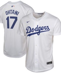 Shohei Ohtani Los Angeles DodgersYouth Home Player Game Jersey  White