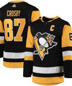 Sidney Crosby Pittsburgh Penguins Home Primegreen Authentic Player Jersey  Black