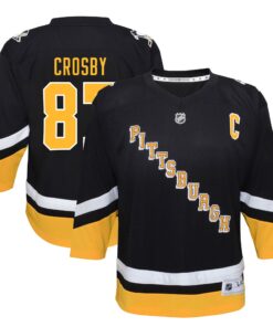 Sidney Crosby Pittsburgh Penguins Preschool 202122 Alternate Replica Player Jersey  Black