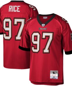 Simeon Rice Tampa Bay Buccaneers Mitchell amp Ness Legacy Replica Jersey  Red