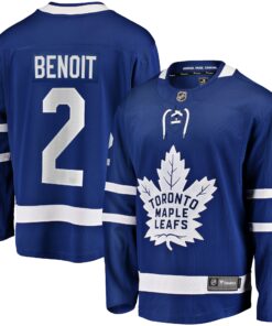 Simon Benoit Toronto Maple Leafs Fanatics Home Premier Breakaway Player Jersey  Blue