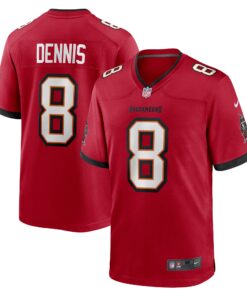 SirVocea Dennis Tampa Bay Buccaneers  Game Jersey  Red