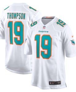 Skylar Thompson Miami Dolphins  Game Player Jersey  White 1