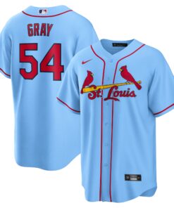 Sonny Gray St. Louis CardinalsAlternate Replica Jersey  Light Blue
