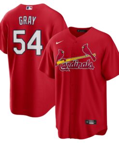 Sonny Gray St. Louis CardinalsAlternate Replica Jersey  Red