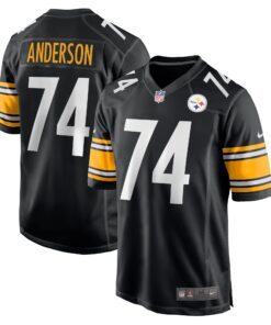 Spencer Anderson Pittsburgh Steelers   Game Jersey   Black