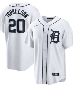 Spencer Torkelson Detroit TigersHome Replica Jersey  White