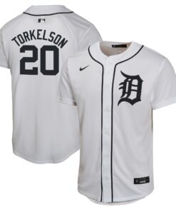 Spencer Torkelson Detroit TigersYouth Home Game Player Jersey  White