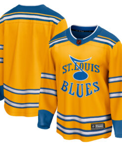 St. Louis Blues Fanatics Special Edition 2.0 Breakaway Blank Jersey  Yellow