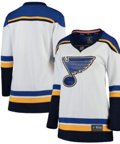 St. Louis Blues Fanatics Women_s Away Breakaway Jersey  White
