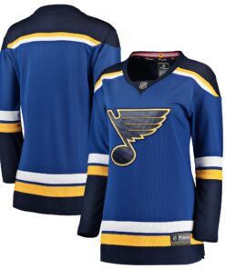 St. Louis Blues Fanatics Women_s Breakaway Home Jersey  Blue