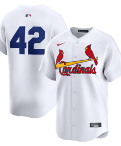  St. Louis Cardinals2024 Jackie Robinson Day Home Limited Jerseynbspâ€“ White